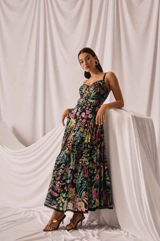 Cael long dress