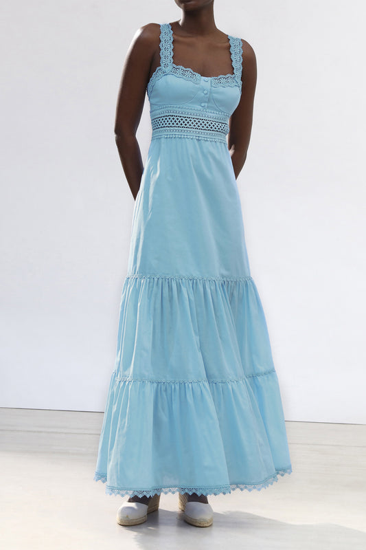 Vestido largo Maranta