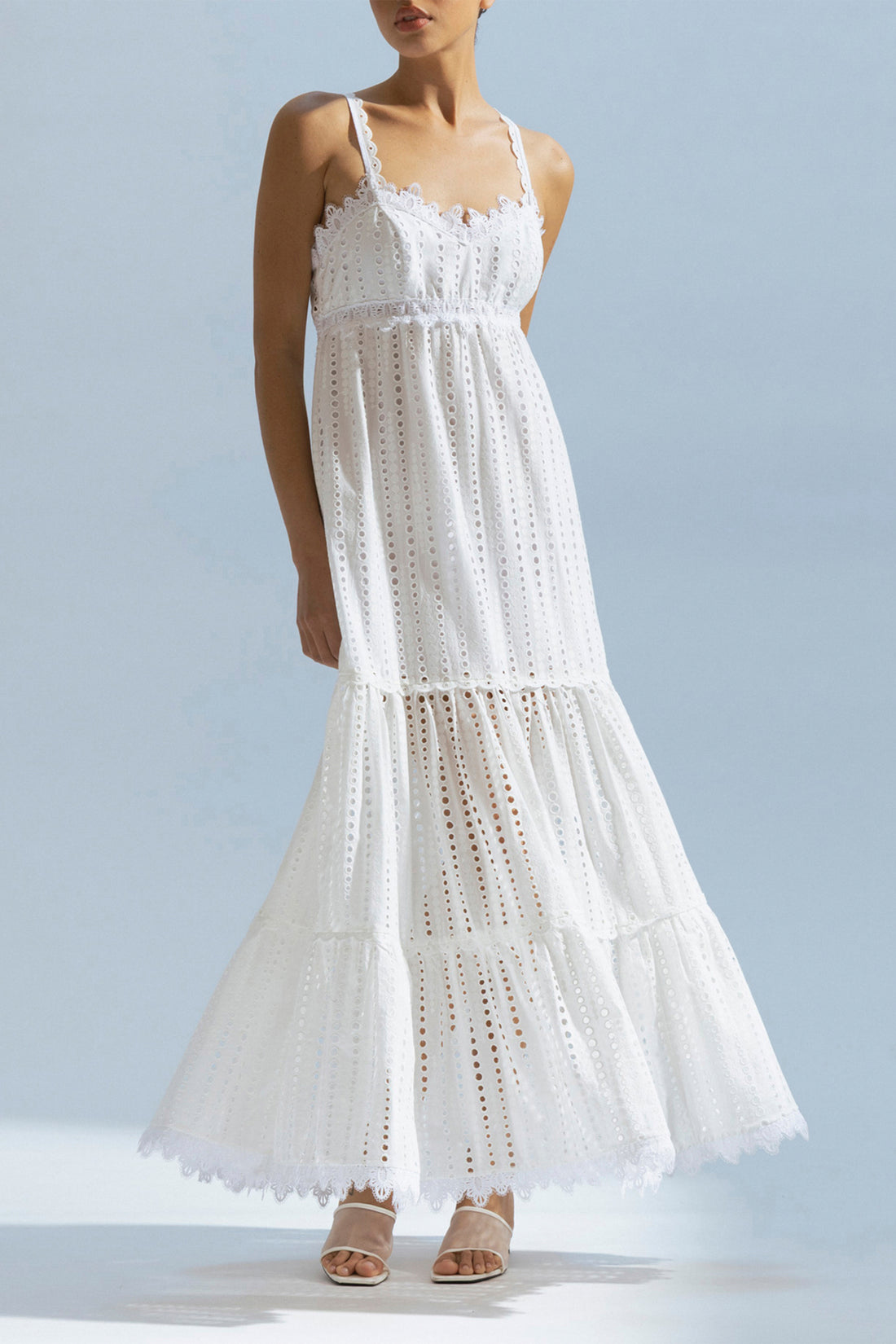 charo ruiz white dress Size S Swap Boutique 53.25in / 135.0cm Long dresses | Charo Ruiz