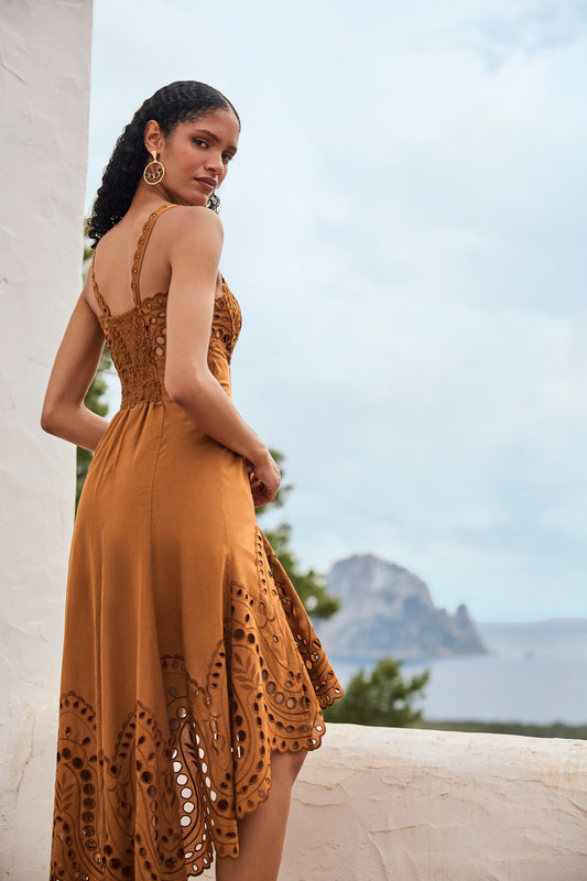 Vestido largo Caspian