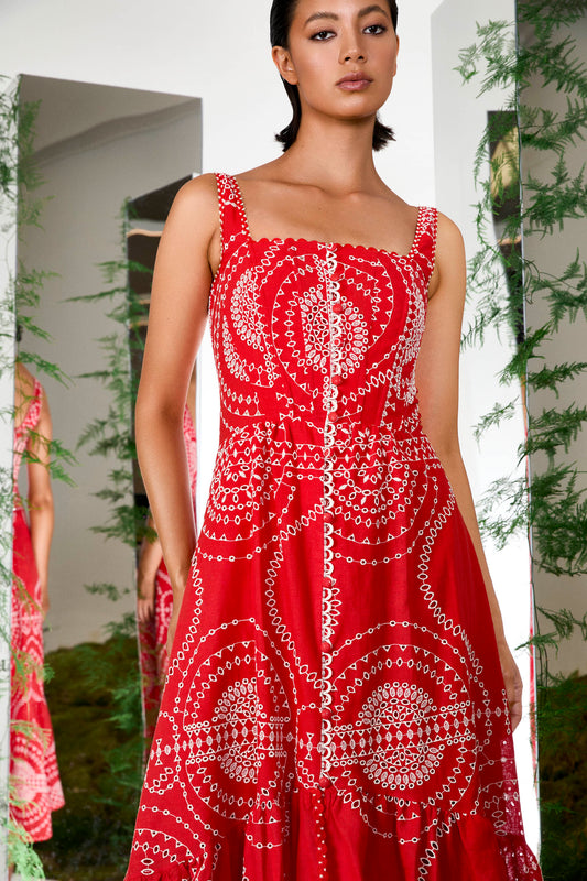 Vestido largo Greba