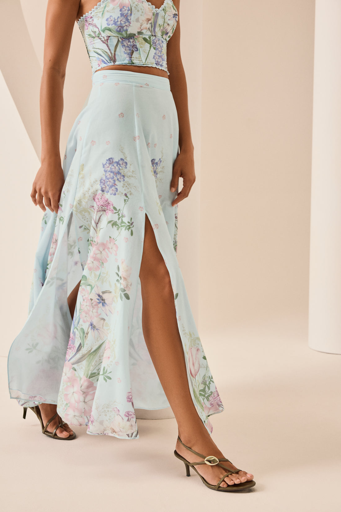Ventine long skirt