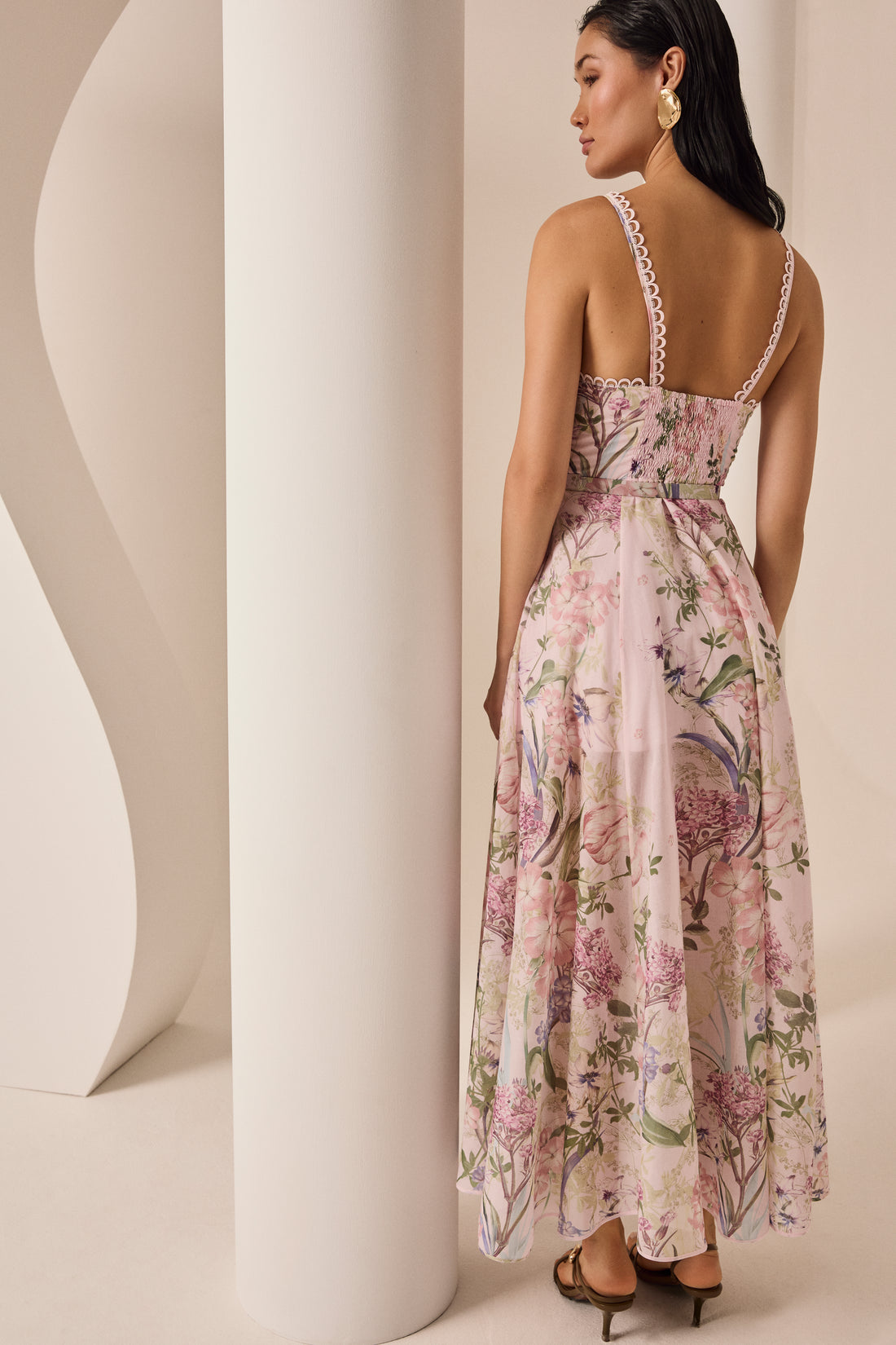 Vestido largo Iraso