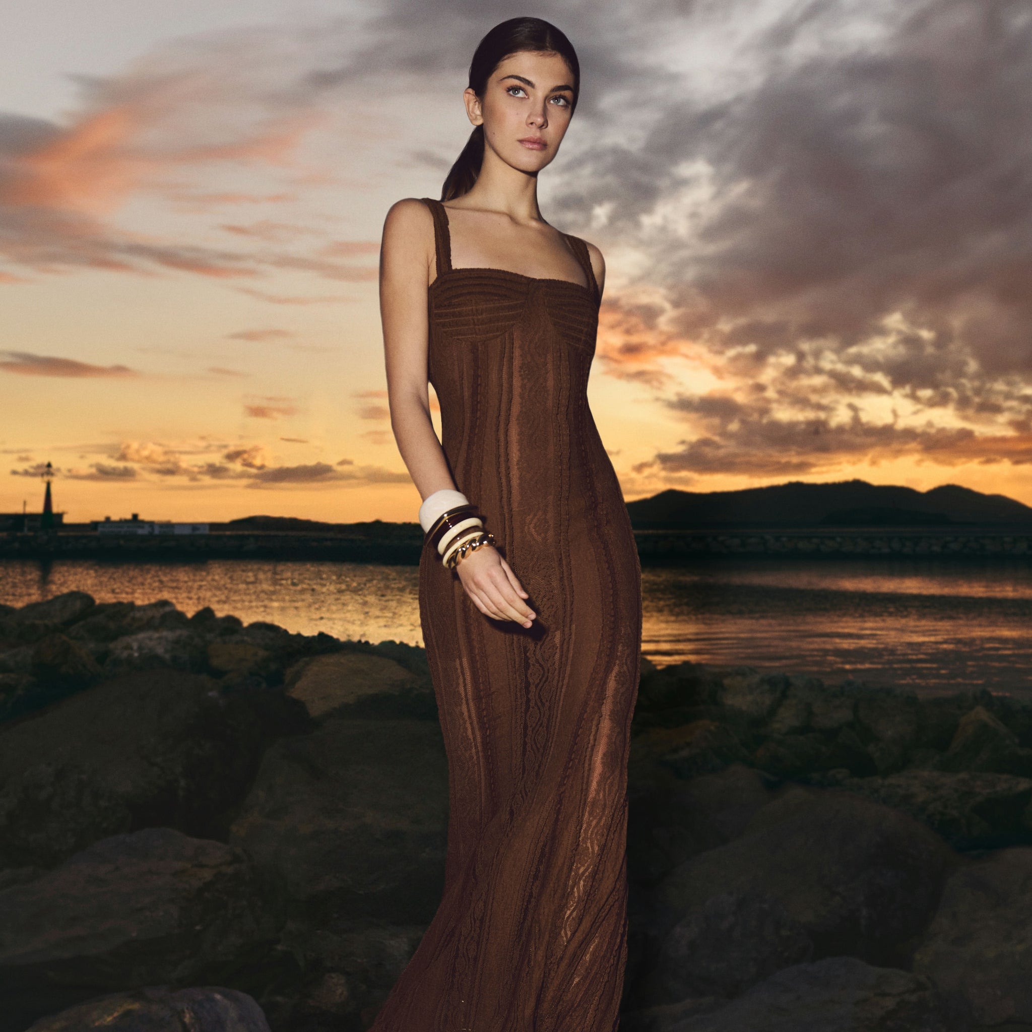 Vestido largo Gaia