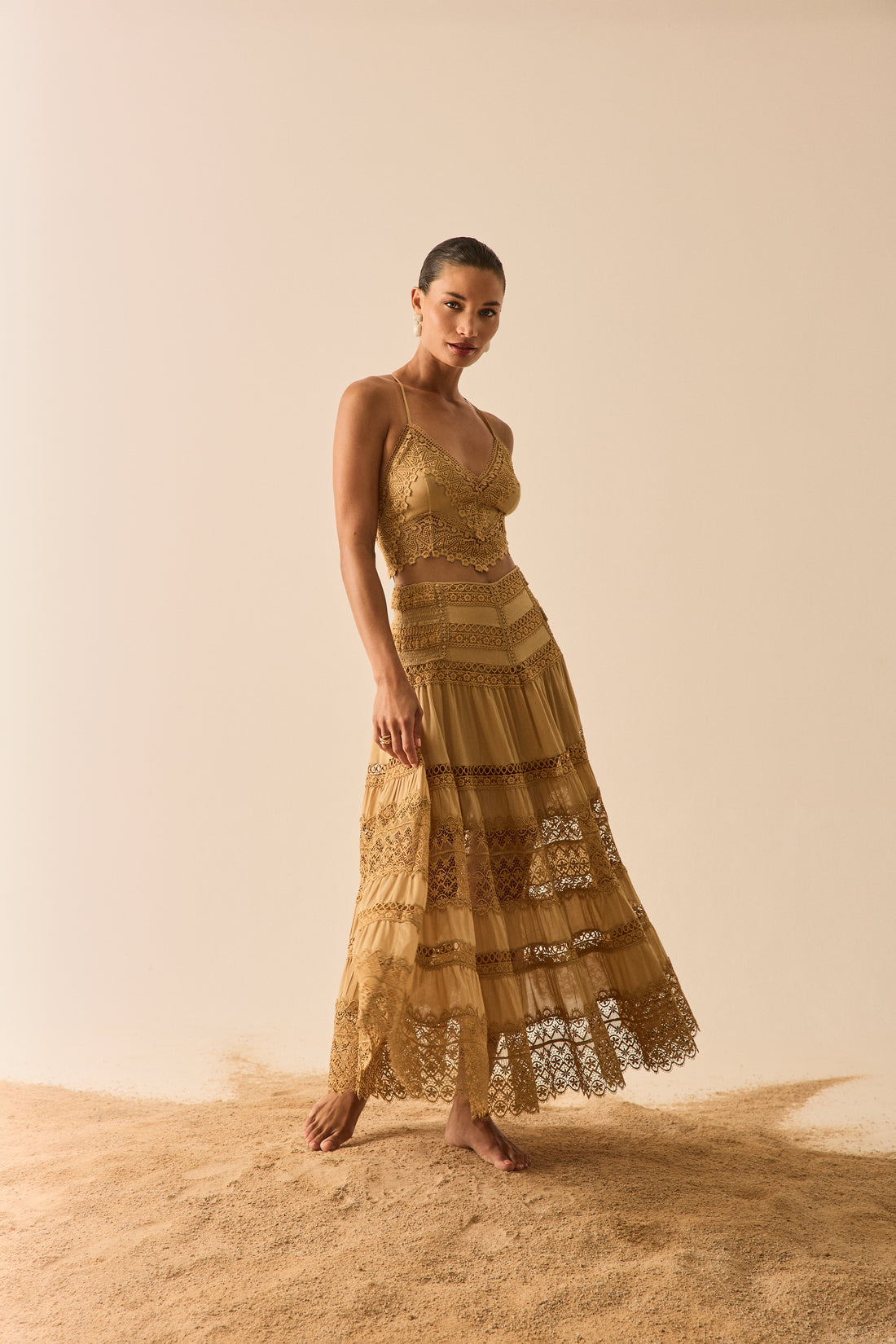 Serza long skirt