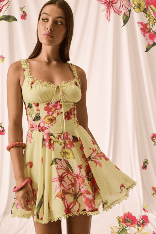 Vestido corto Bora