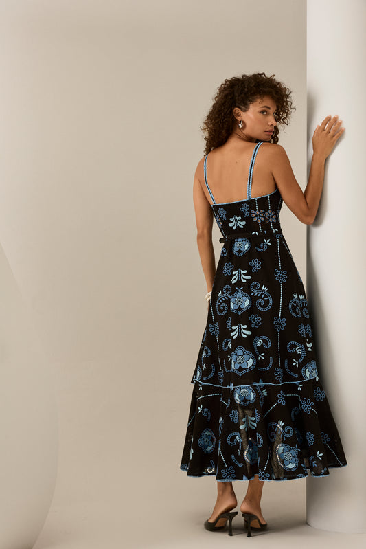 Vestido largo Orelia