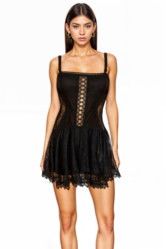 Satien short dress