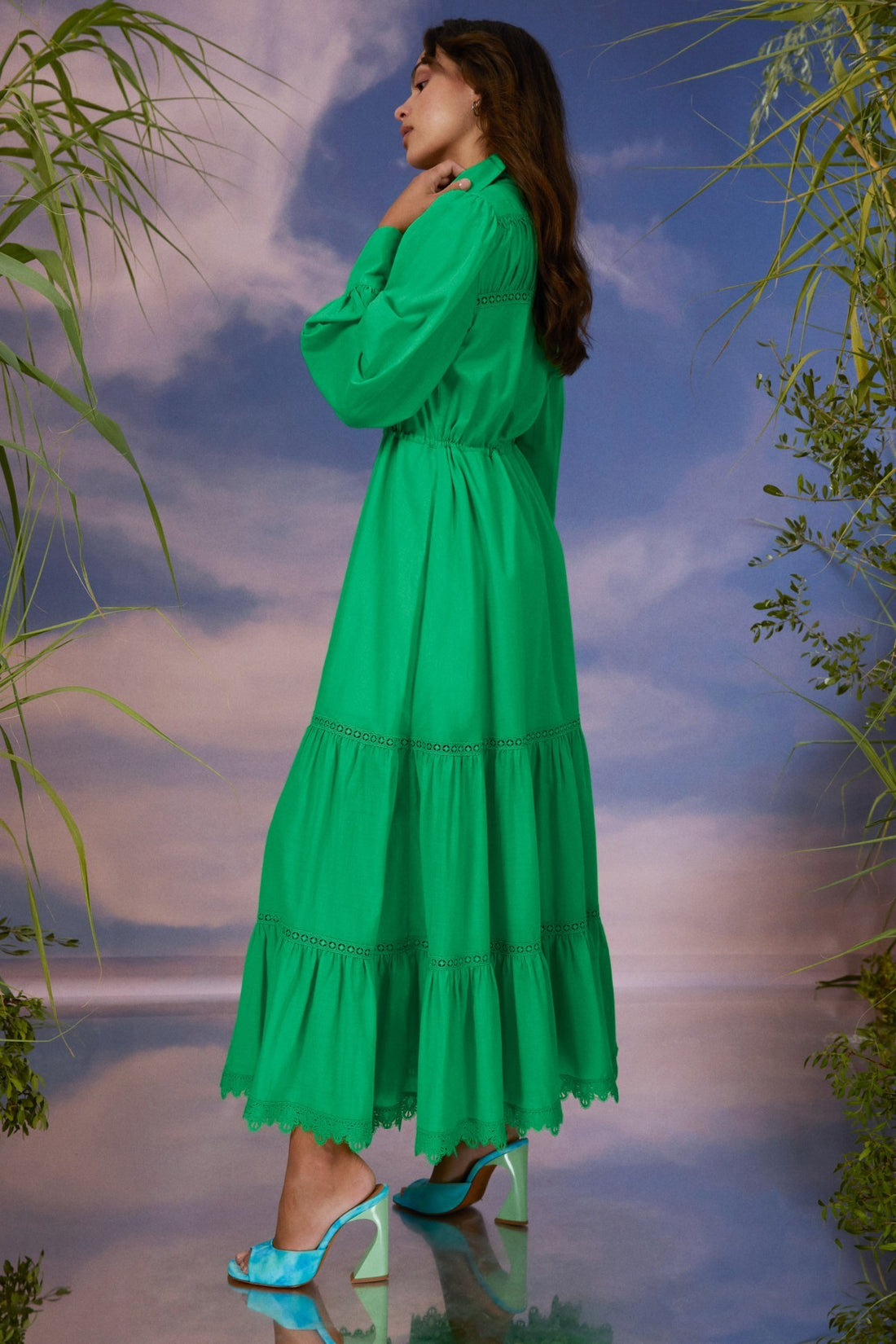 Lotus long dress