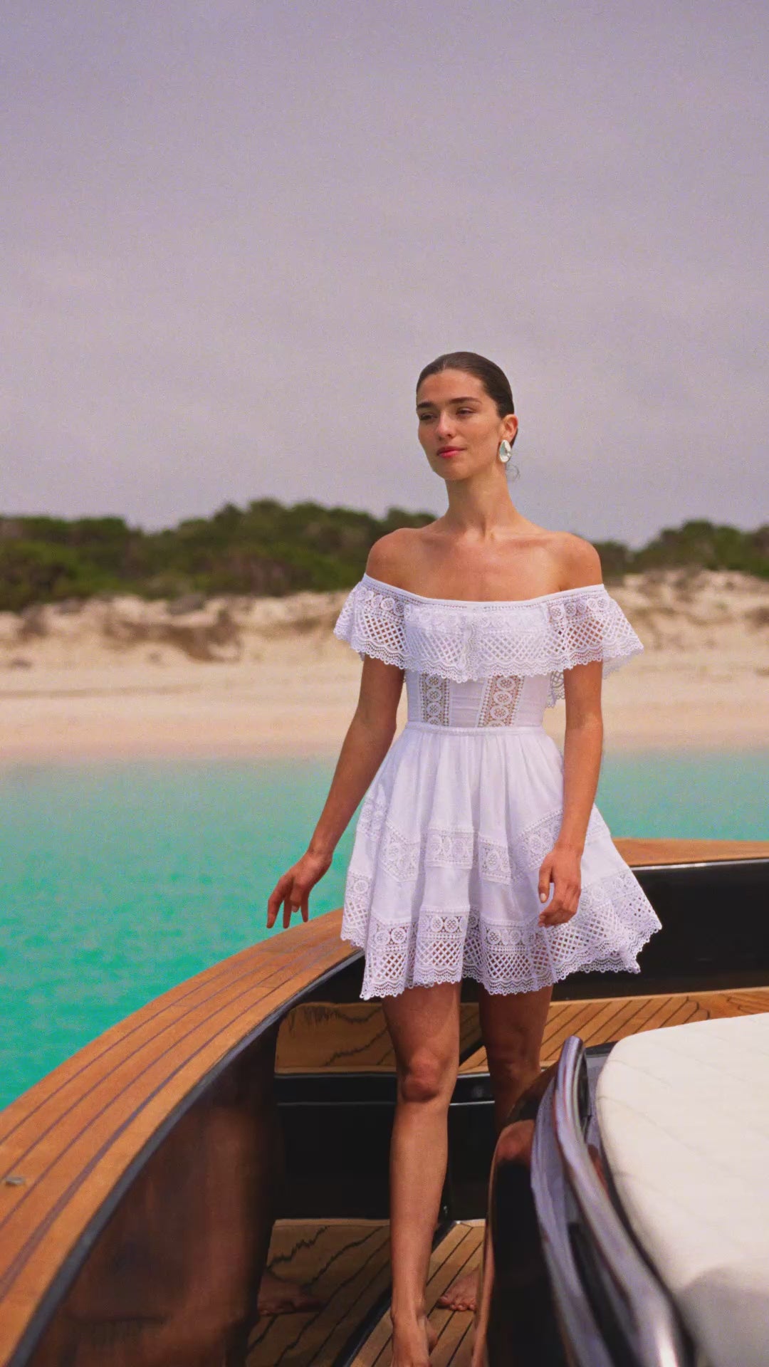 charo ruiz vannys short dress Rent Charo Ruiz Ibiza White Dress UK 6